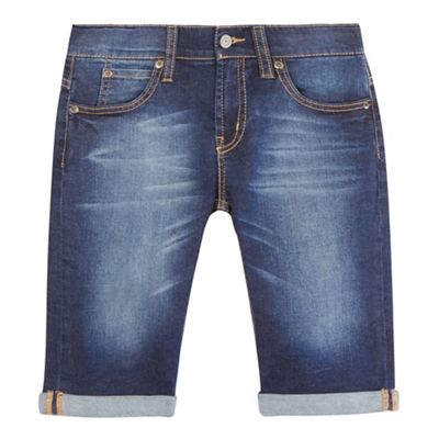 Levi's Boys' navy slim fit jeans